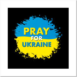 Pray For Ukraine Ukraine Support T shirt Posters and Art